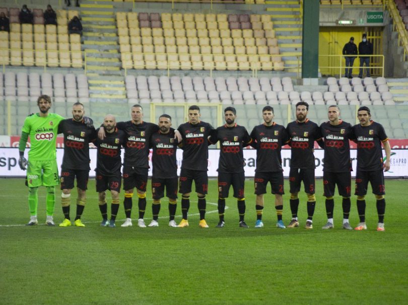 Formazione del Catanzaro nel match contro la Casertana